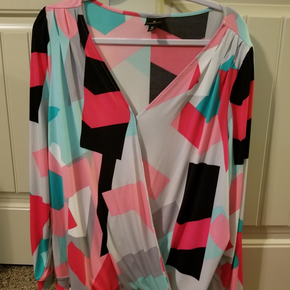 Multi-colored blouse